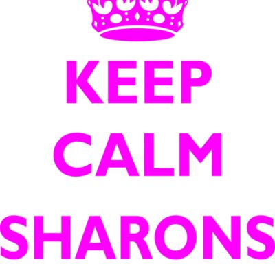1016 KeepCalmSharonsBack Pink Thumbnail