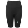 Women’s TriDri® ribbed seamless '3D Fit' cycle shorts Thumbnail